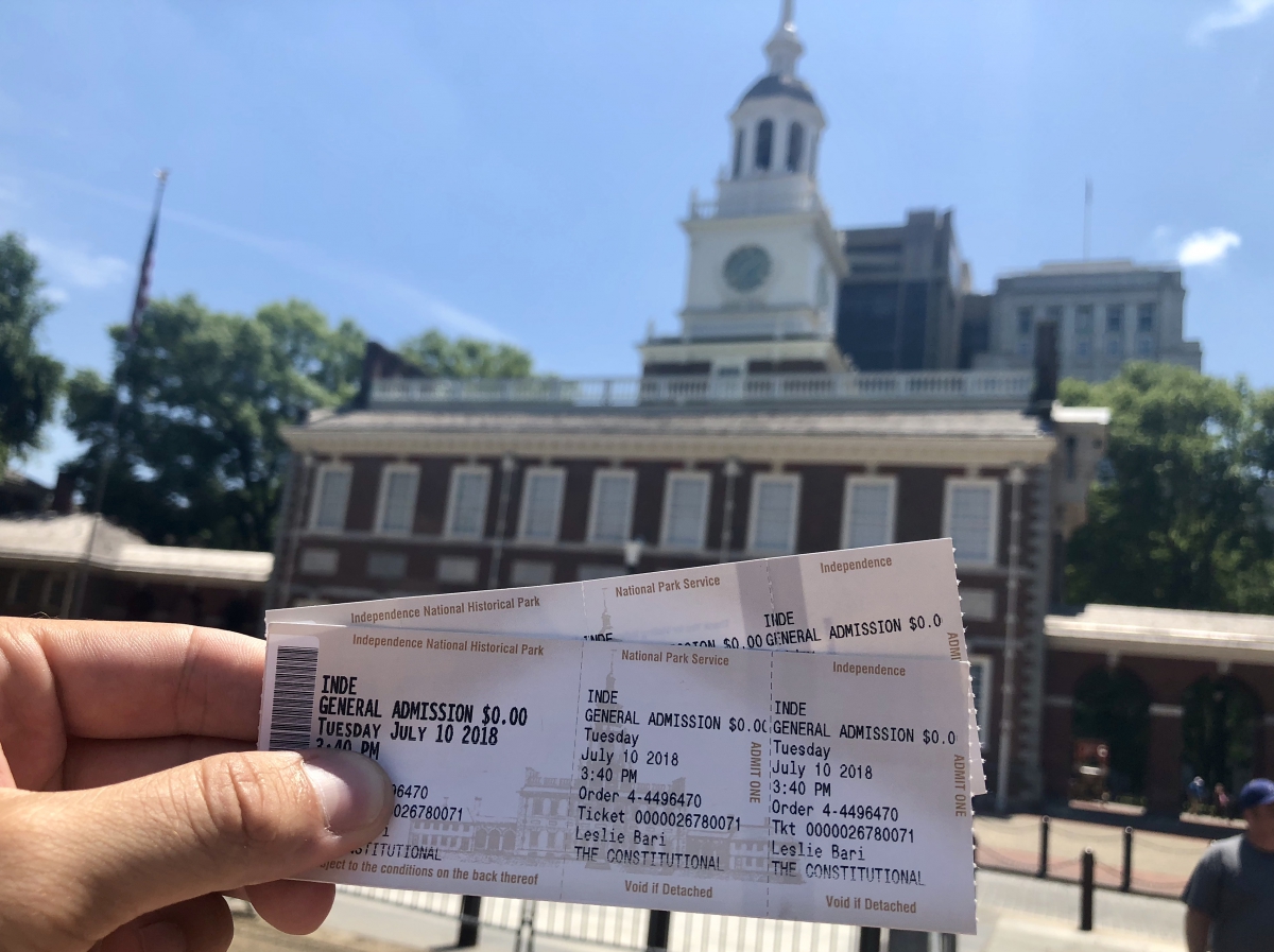 Independence Hall Tickets Visitor Guide The Constitutional